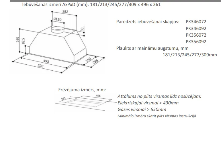 PK35 920 mm augstums, attēls 2